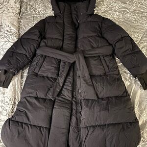 Women's Black Puffer Coat